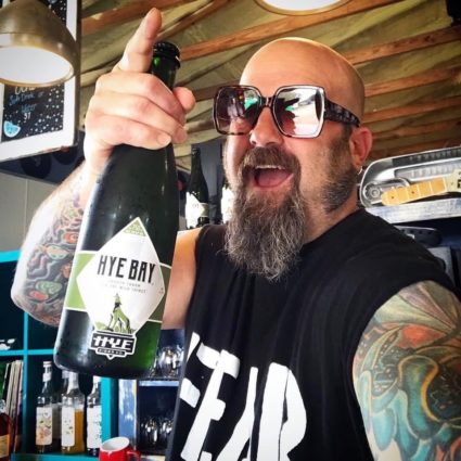 Travis, an owner of Hye Cider Company